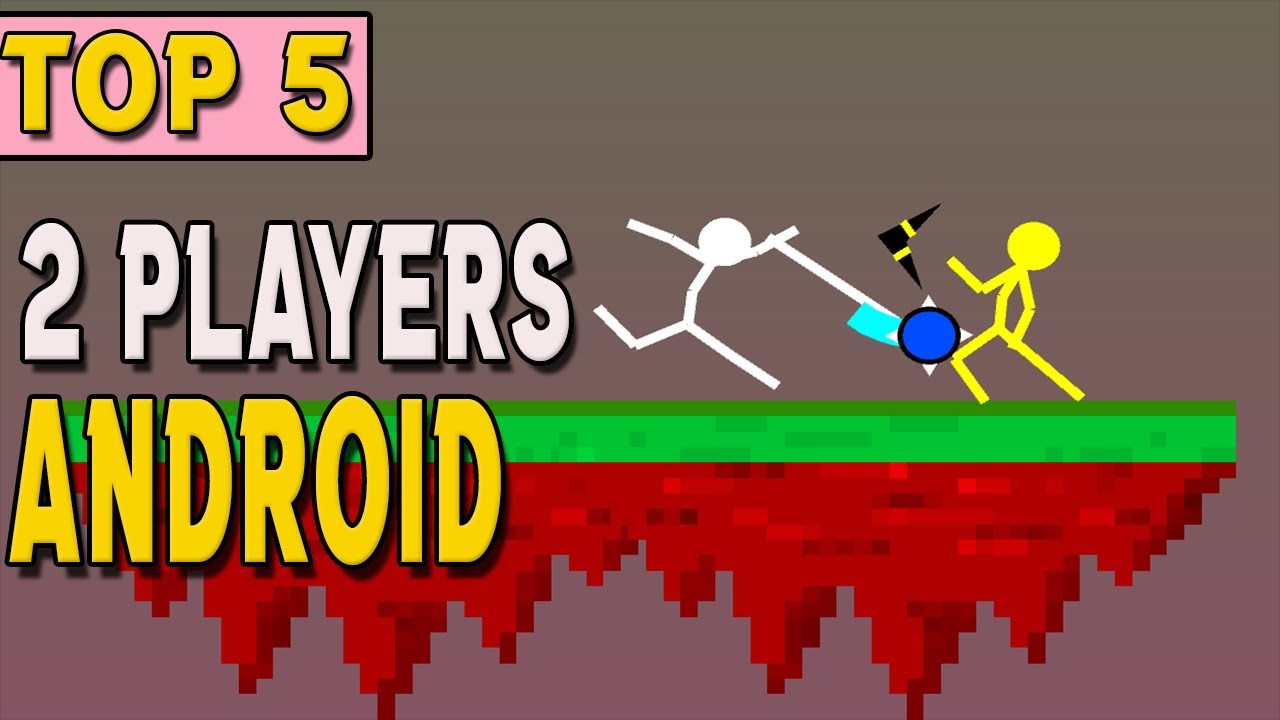 OS MELHORES JOGOS PARA 2 PLAYERS NO ANDROID !! 